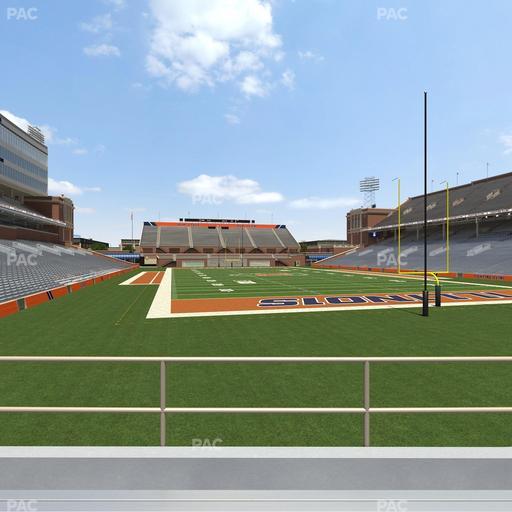 Gies Memorial Stadium - Section 118 Seat View