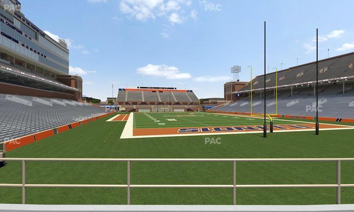 Gies Memorial Stadium - Section 118 Seat View