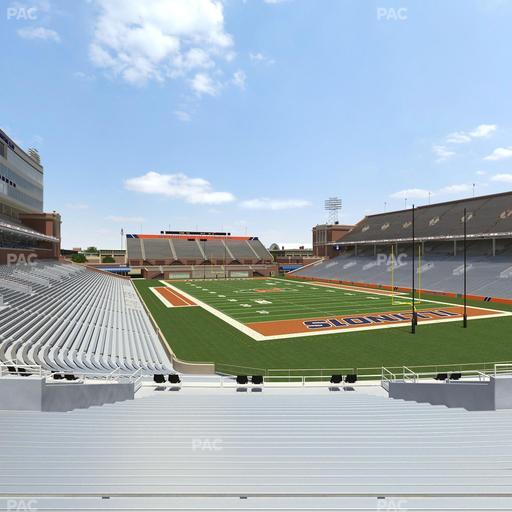 Gies Memorial Stadium - Section 119 Seat View