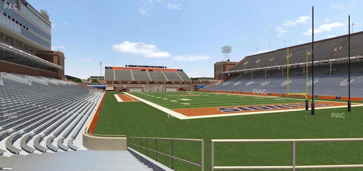 Gies Memorial Stadium - Section 119 Seat View