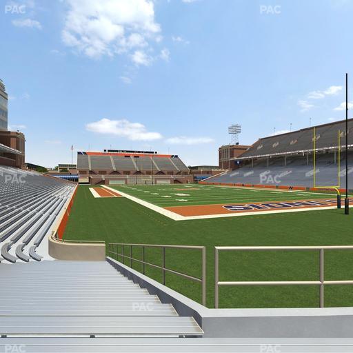 Gies Memorial Stadium - Section 119 Seat View
