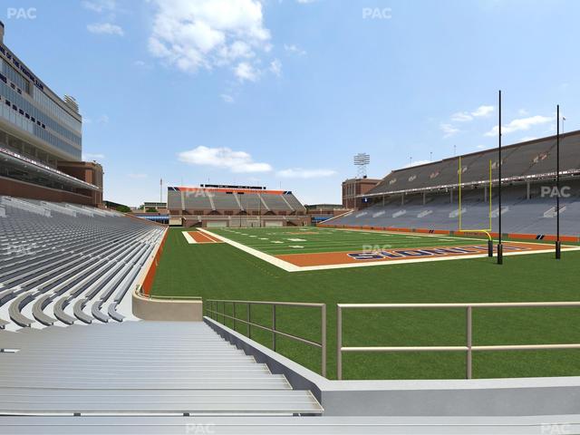 Gies Memorial Stadium - Section 119 Seat View