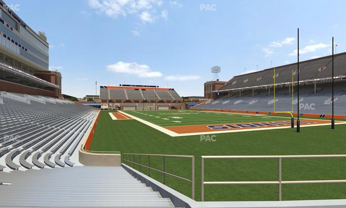 Gies Memorial Stadium - Section 119 Seat View