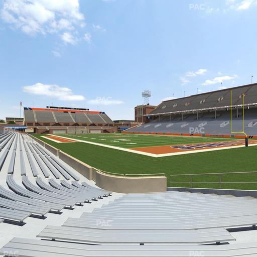 Gies Memorial Stadium - Section 120 Seat View