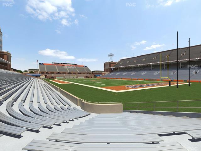 Gies Memorial Stadium - Section 120 Seat View