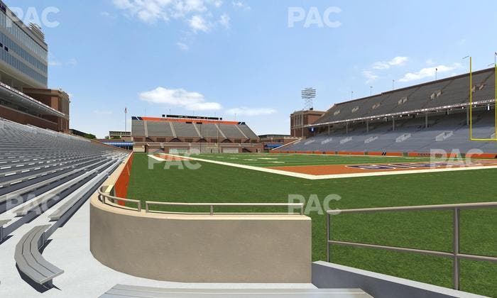 Gies Memorial Stadium - Section 120 Seat View