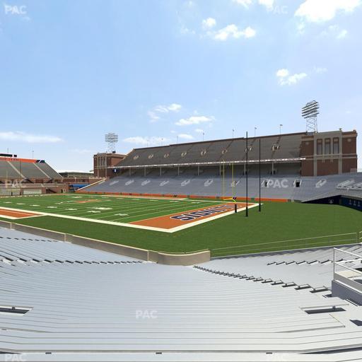 Gies Memorial Stadium - Section 121 Seat View