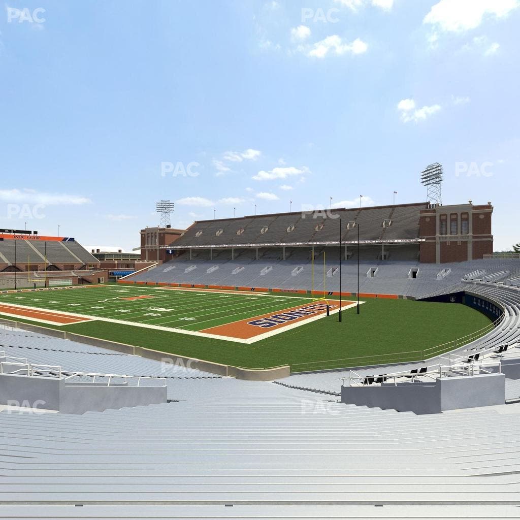 Gies Memorial Stadium - Section 121 Seat View