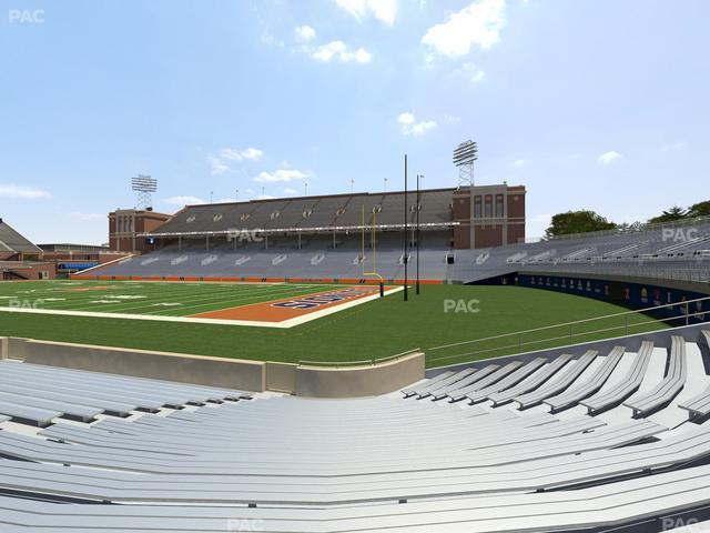 Gies Memorial Stadium - Section 122 Seat View