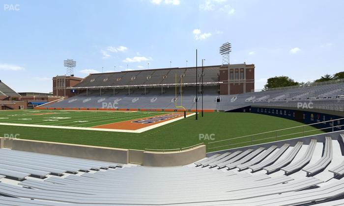 Gies Memorial Stadium - Section 122 Seat View