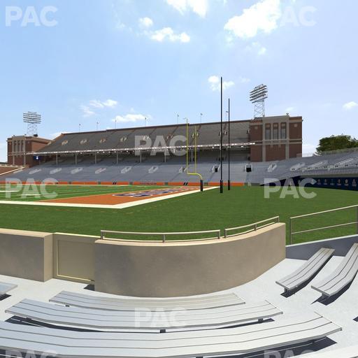 Gies Memorial Stadium - Section 122 Seat View