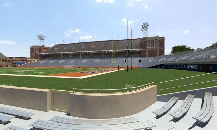 Gies Memorial Stadium - Section 122 Seat View