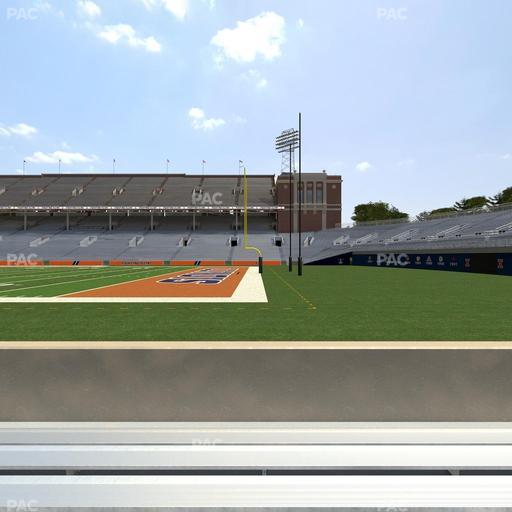 Gies Memorial Stadium - Section 123 Seat View