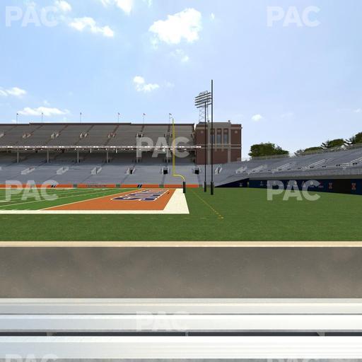 Gies Memorial Stadium - Section 123 Seat View