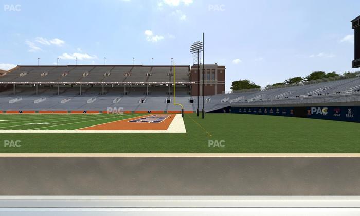 Gies Memorial Stadium - Section 123 Seat View