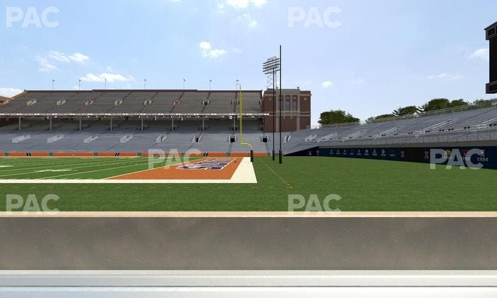 Gies Memorial Stadium - Section 123 Seat View