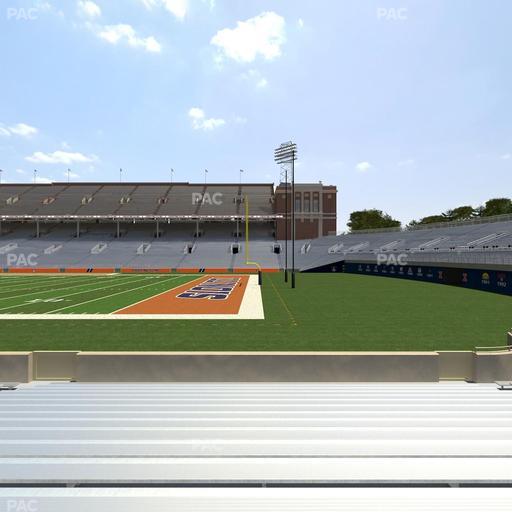 Gies Memorial Stadium - Section 123 Seat View