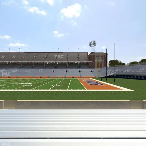 Gies Memorial Stadium - Section 124 Seat View