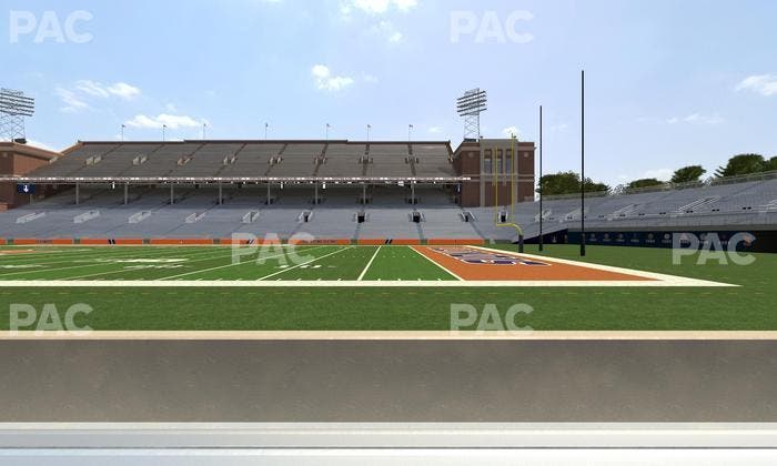 Gies Memorial Stadium - Section 124 Seat View