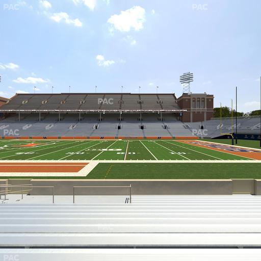 Gies Memorial Stadium - Section 125 Seat View