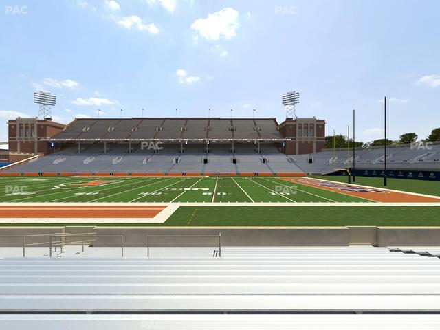 Gies Memorial Stadium - Section 125 Seat View
