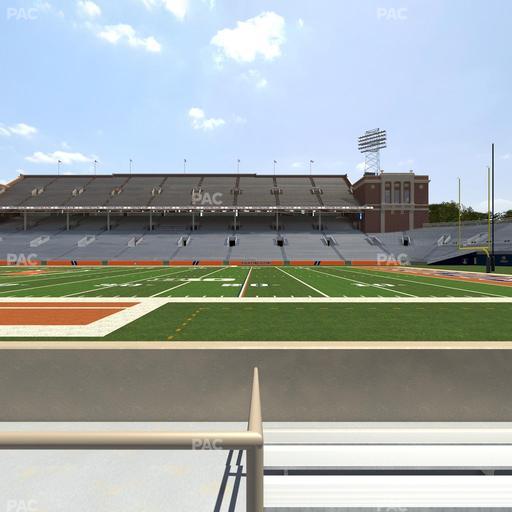 Gies Memorial Stadium - Section 125 Seat View