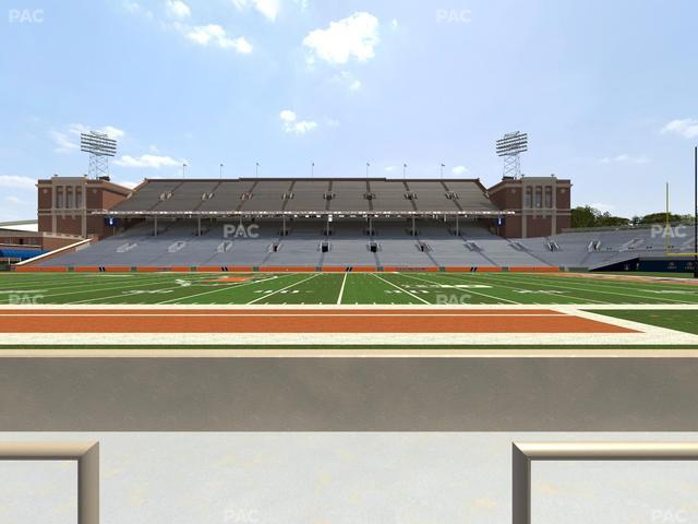 Gies Memorial Stadium - Section 126 Seat View