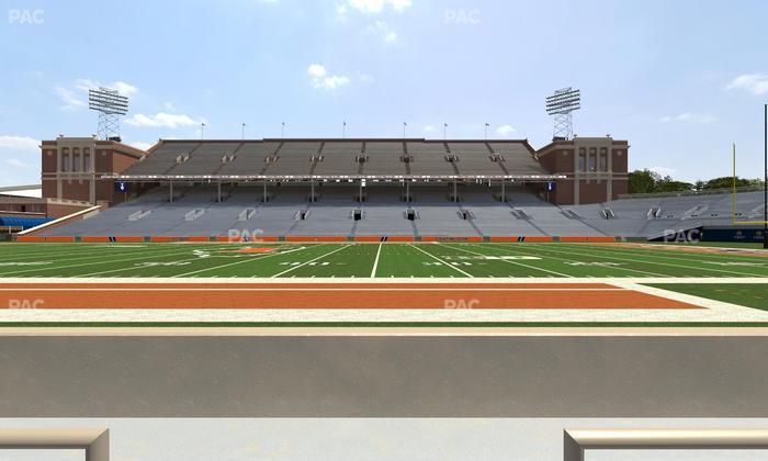 Gies Memorial Stadium - Section 126 Seat View