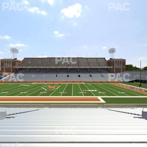 Gies Memorial Stadium - Section 126 Seat View