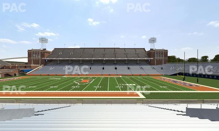 Gies Memorial Stadium - Section 126 Seat View