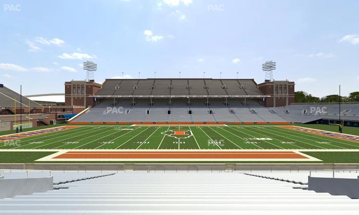 Gies Memorial Stadium - Section 127 Seat View