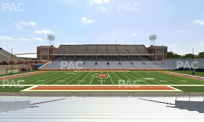 Gies Memorial Stadium - Section 127 Seat View