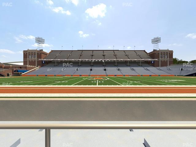 Gies Memorial Stadium - Section 127 Seat View