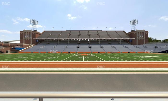 Gies Memorial Stadium - Section 127 Seat View