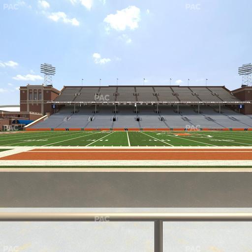 Gies Memorial Stadium - Section 128 Seat View