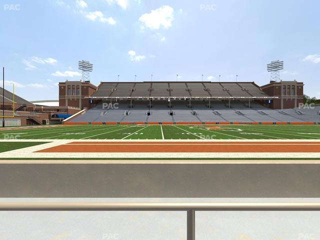 Gies Memorial Stadium - Section 128 Seat View