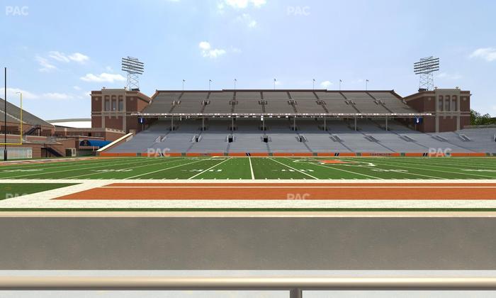 Gies Memorial Stadium - Section 128 Seat View