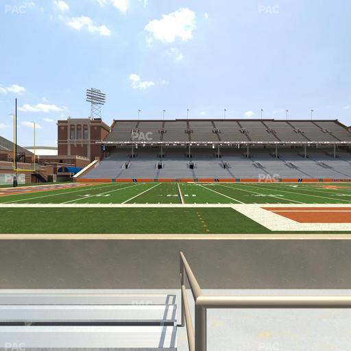 Gies Memorial Stadium - Section 129 Seat View