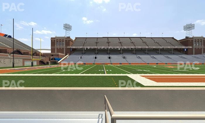 Gies Memorial Stadium - Section 129 Seat View