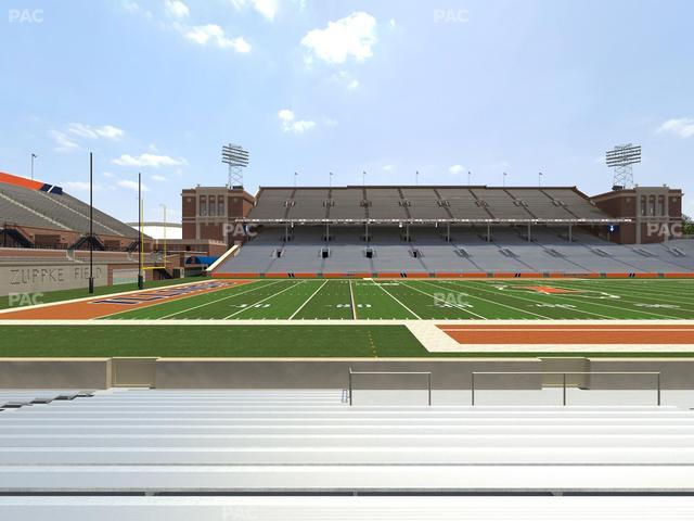 Gies Memorial Stadium - Section 129 Seat View