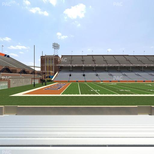 Gies Memorial Stadium - Section 130 Seat View