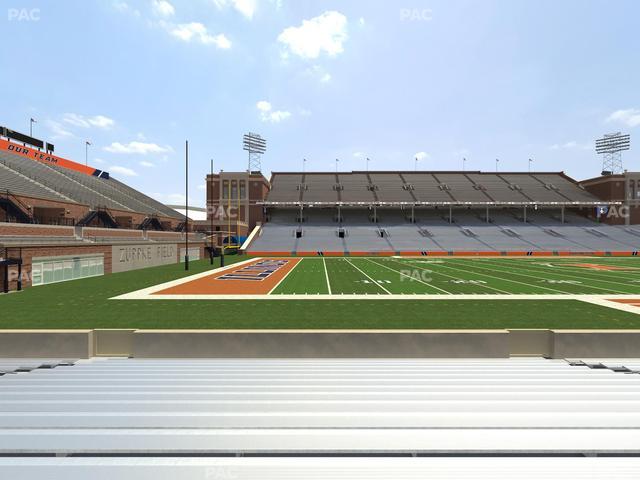 Gies Memorial Stadium - Section 130 Seat View