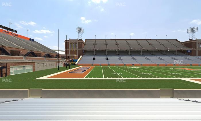 Gies Memorial Stadium - Section 130 Seat View