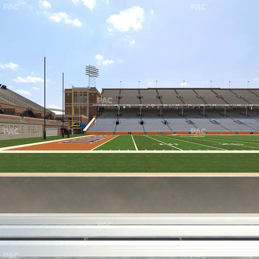 Gies Memorial Stadium - Section 130 Seat View