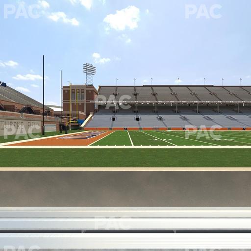 Gies Memorial Stadium - Section 130 Seat View