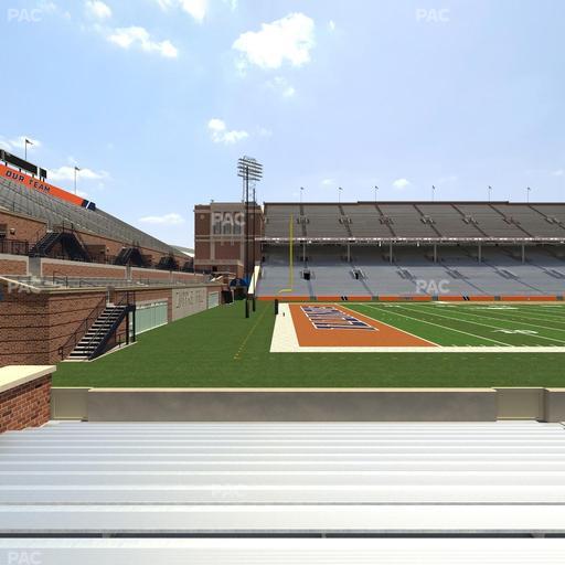 Gies Memorial Stadium - Section 131 Seat View