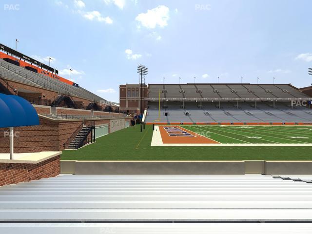 Gies Memorial Stadium - Section 131 Seat View