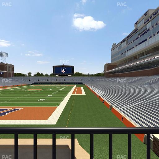 Gies Memorial Stadium - Section 132 Seat View