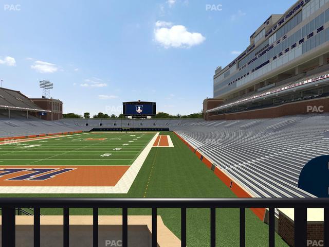 Gies Memorial Stadium - Section 132 Seat View