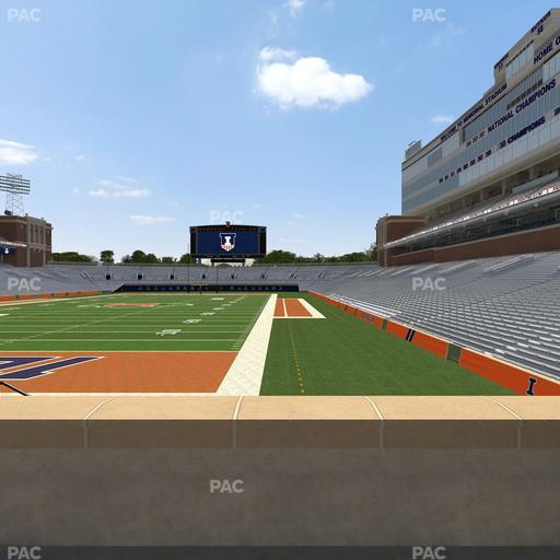 Gies Memorial Stadium - Section 132 Seat View